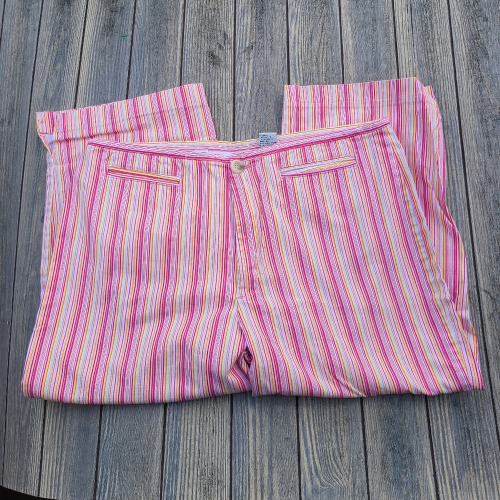 Falls Creek Pink Striped Pants